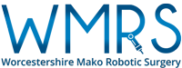 Mako Robotic Surgery Worcestershire Logo